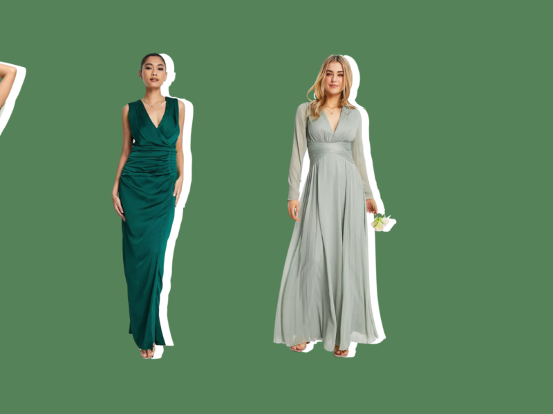 sage green bridesmaid dress