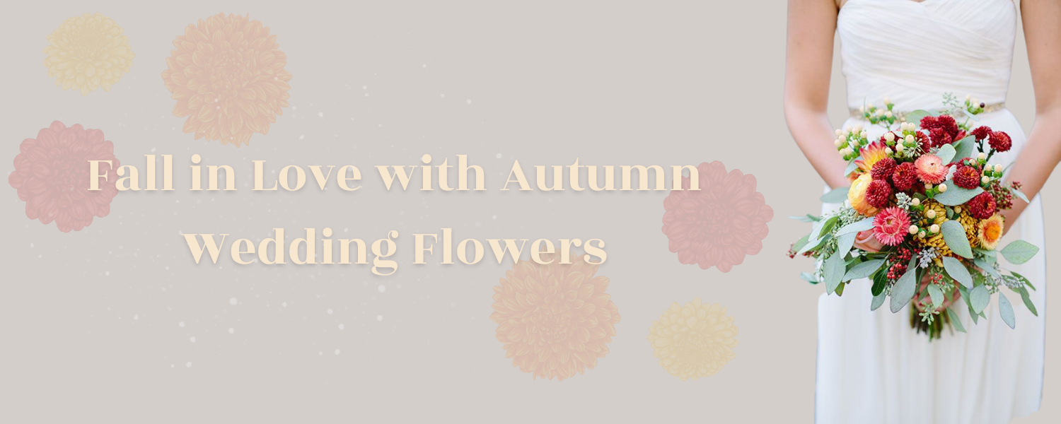 Autumn wedding flowers